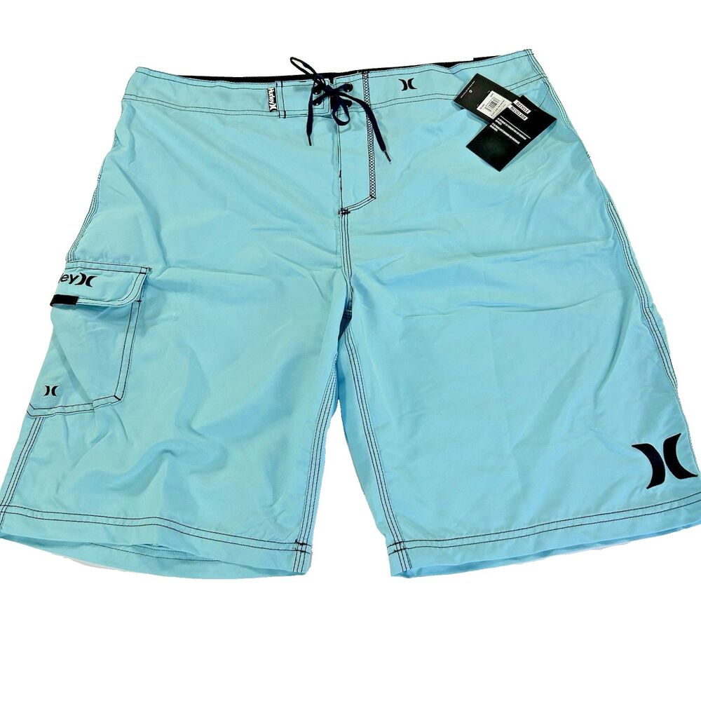 Hurley Men's One and Only Board Shorts Size 36 Leg Pocket 22" NWT